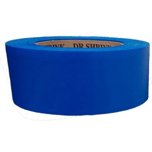 Dr Shrink Dr. Shrink Heat Shrink Tape, 2inW x 180'L, 9 Mil, Blue, 1 Roll DS-702B